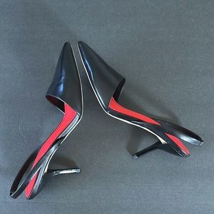 Diane Von Firstenberg Leather heels size 10